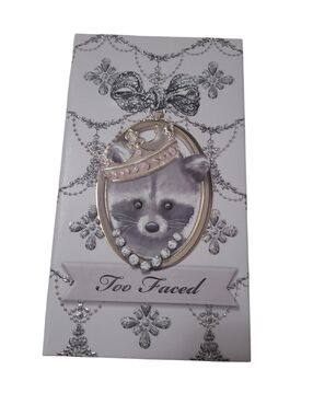 Too Faced Decorative Raccoon Crown Eyeshadow Palette - Pink & Silver Accents